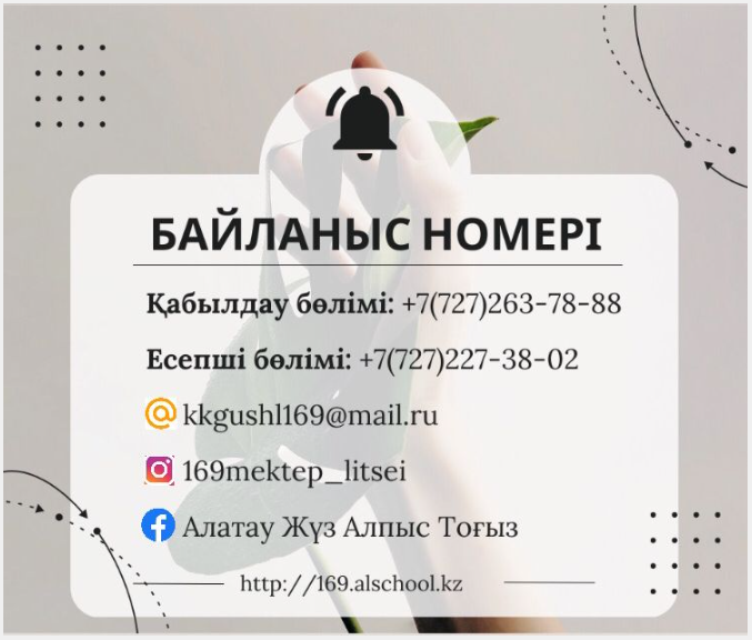 Байланыс номері