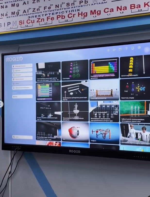 2024-2025 оқу жылында жаңартырған кабинеттер