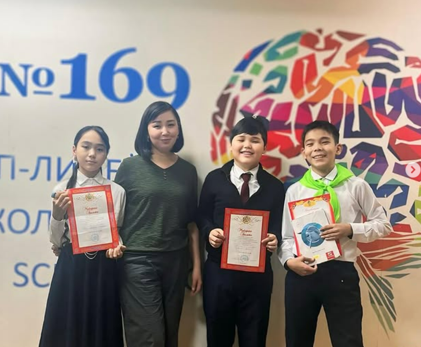 “Менің қала экологиясына қосатын үлесім” байқауының жеңімпаздары