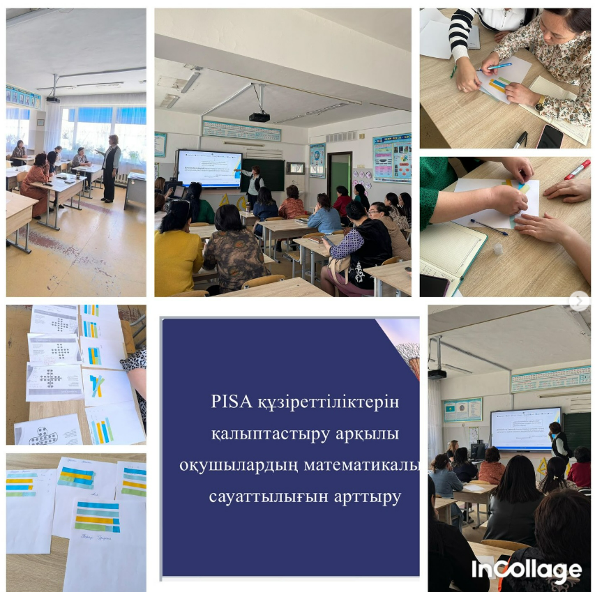 PISA құзыреттіліктерін қалыптастыру арқылы оқушылардың математикалық сауаттылығын арттыру .
