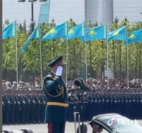 2025 жылдың 07 мамырында Астана қаласында өткен Жеңістің 80 жылдығына арналған салтанатты әскери шеру – халқымыздың батырлық рухын, тарихи жадысын құрметтеудің жарқын ү