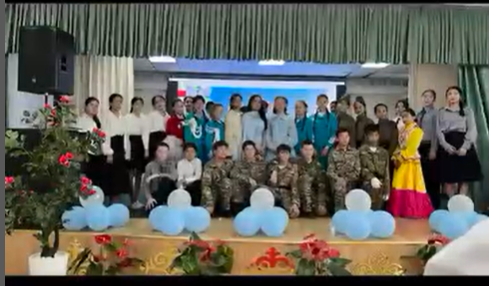 Ұлы Жеңістің 80 жылдығына орай 7-сынып оқушыларының қатысуымен мерекелік кеш ұйымдастырылды.